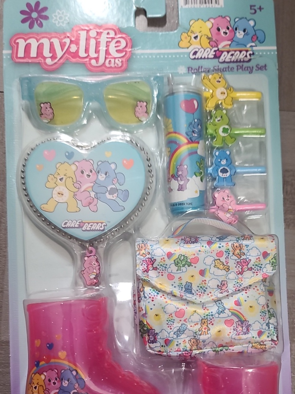My Life as Care Bears Roller Skate Play Set 20pcs. For 18” Doll NEW